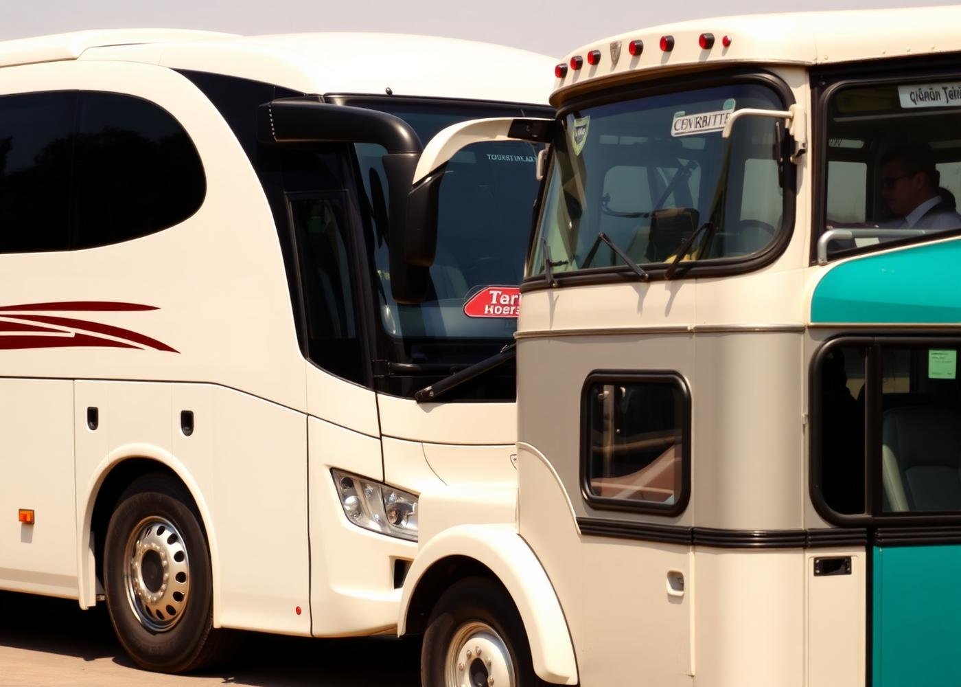 Bus aur tempo traveller fleet